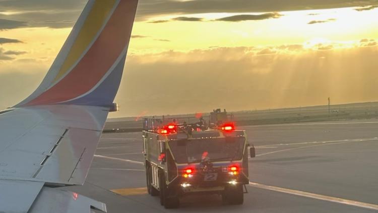Southwest flight's tire failure forces emergency landing at DIA