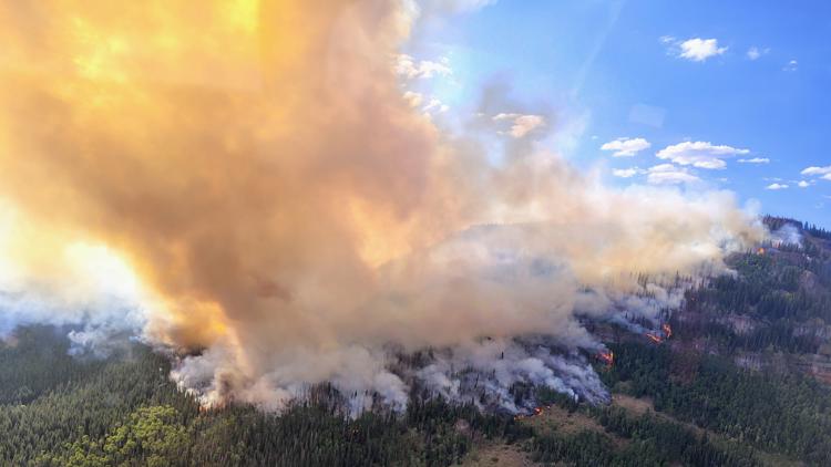 Evacuations remain in place as Derby Fire grows to more than 2,600 acres