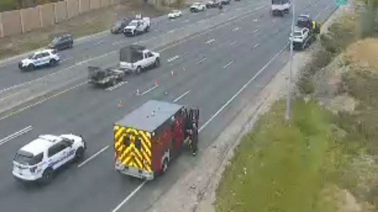 I-25 back open in Thornton after crash that killed pedestrian