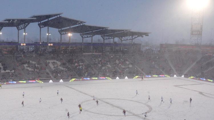 Rapids game could be coldest Colorado home outdoors sports game on record