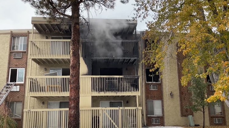 Dozens of people displaced after fire at apartment building