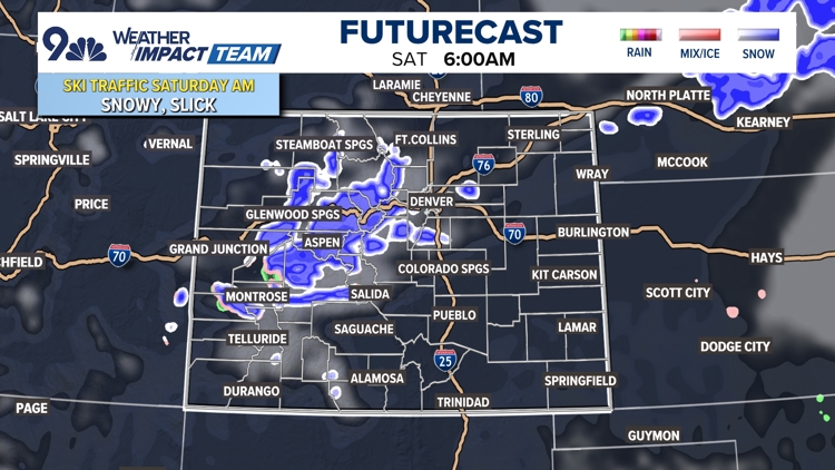 Denver braces for Arctic blast with potential snow mid-next week