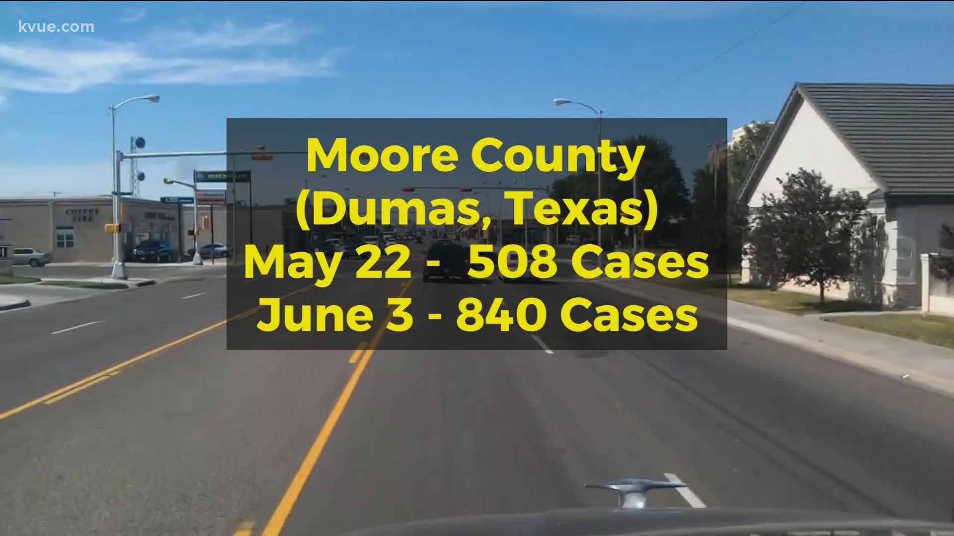 Since last Wednesday, there have been 10,350 additional cases of the virus in the state.