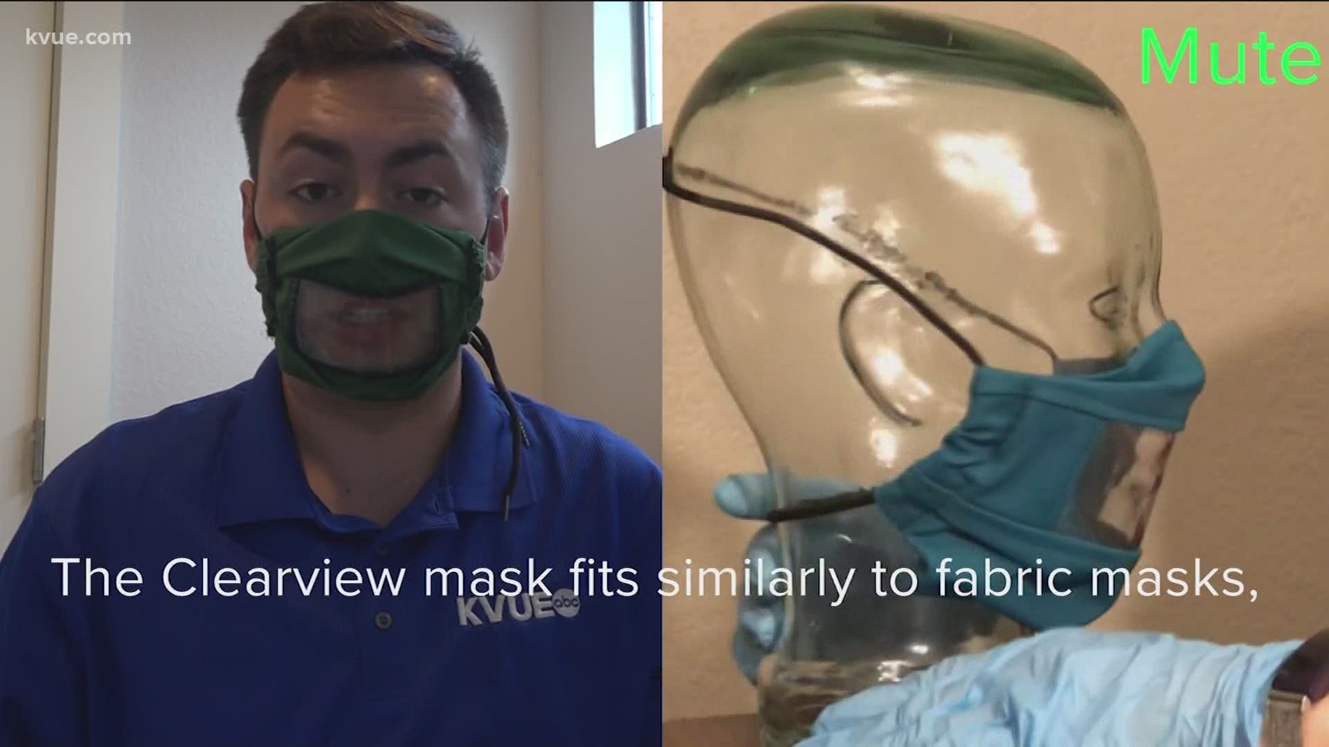 For months, people have taken it upon themselves to make masks. People are making more see-through masks to help those who need to see what's being said.