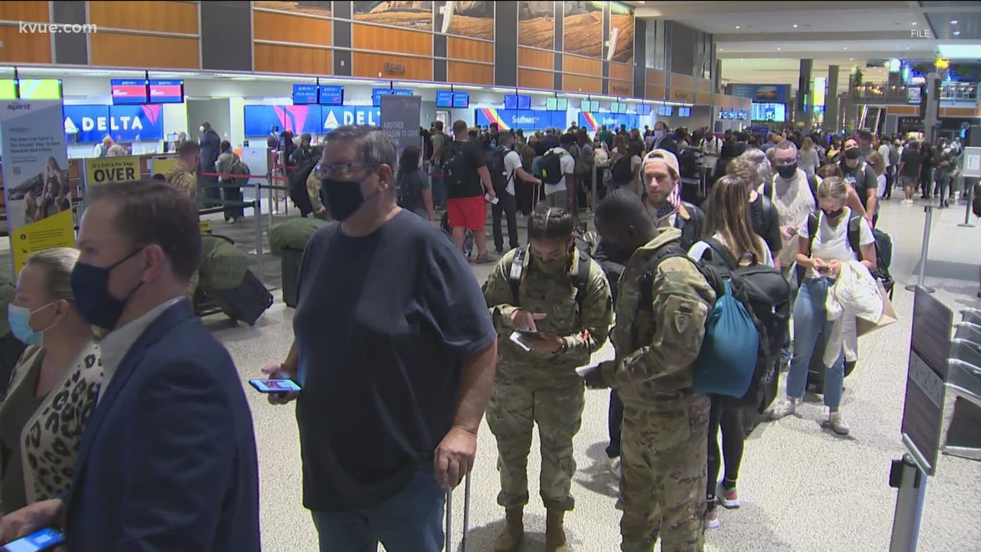Expansion plans are taking off at Austin's airport as travel numbers increase to pre-pandemic levels. But it will be a while before travelers see all the changes.