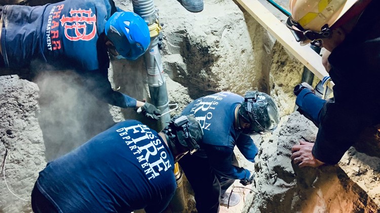 Texas boy saved from well after 6-hour rescue mission