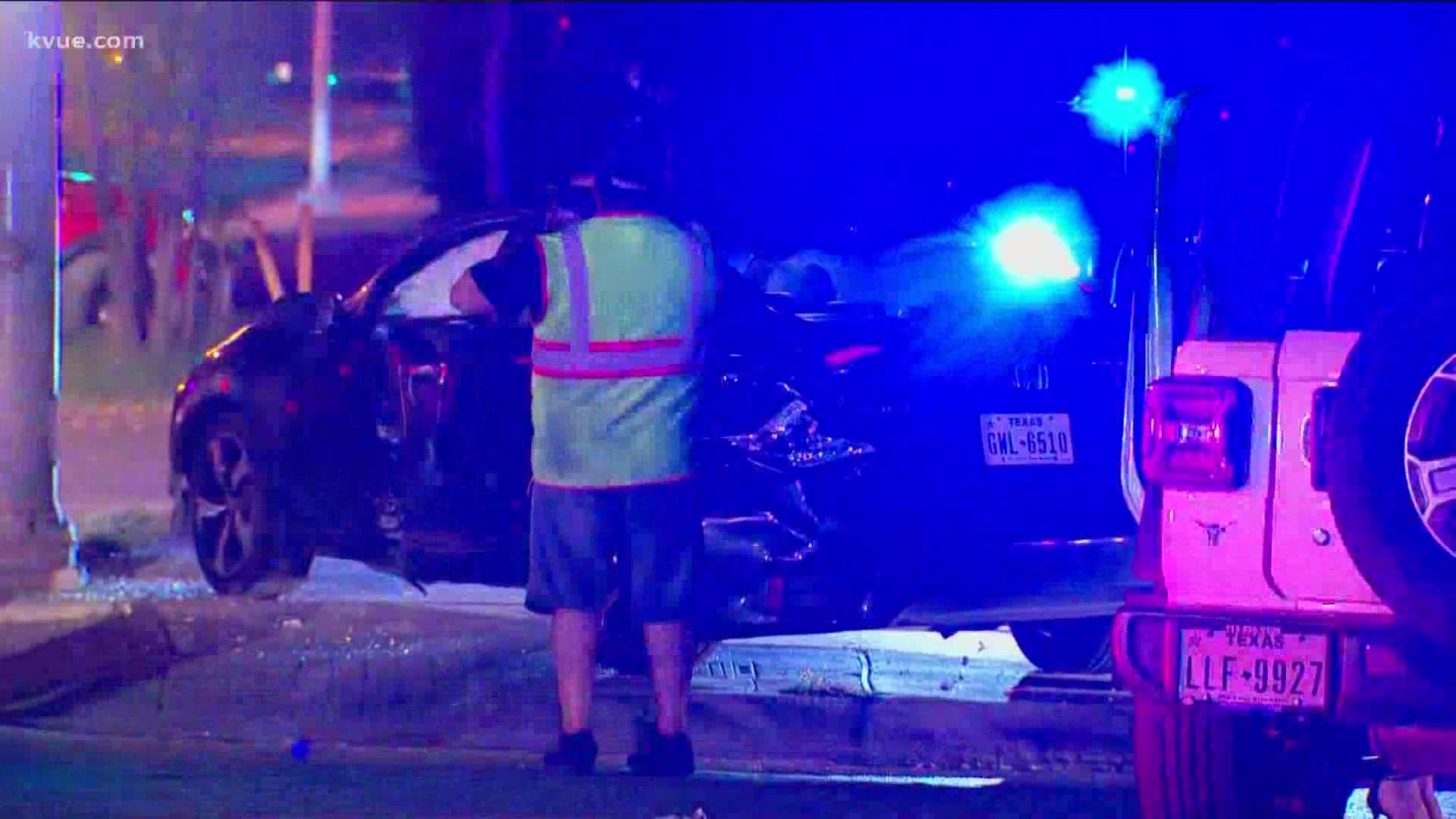 Multiple people are recovering after a three-vehicle crash in Downtown Austin Thursday night.