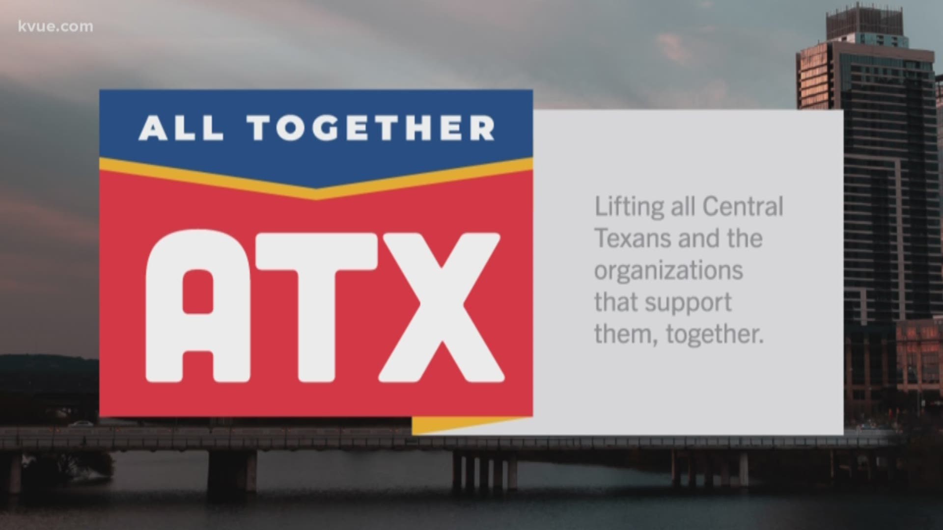 KVUE and news outlets across Austin are coming together for a digital fundraiser on April 3.