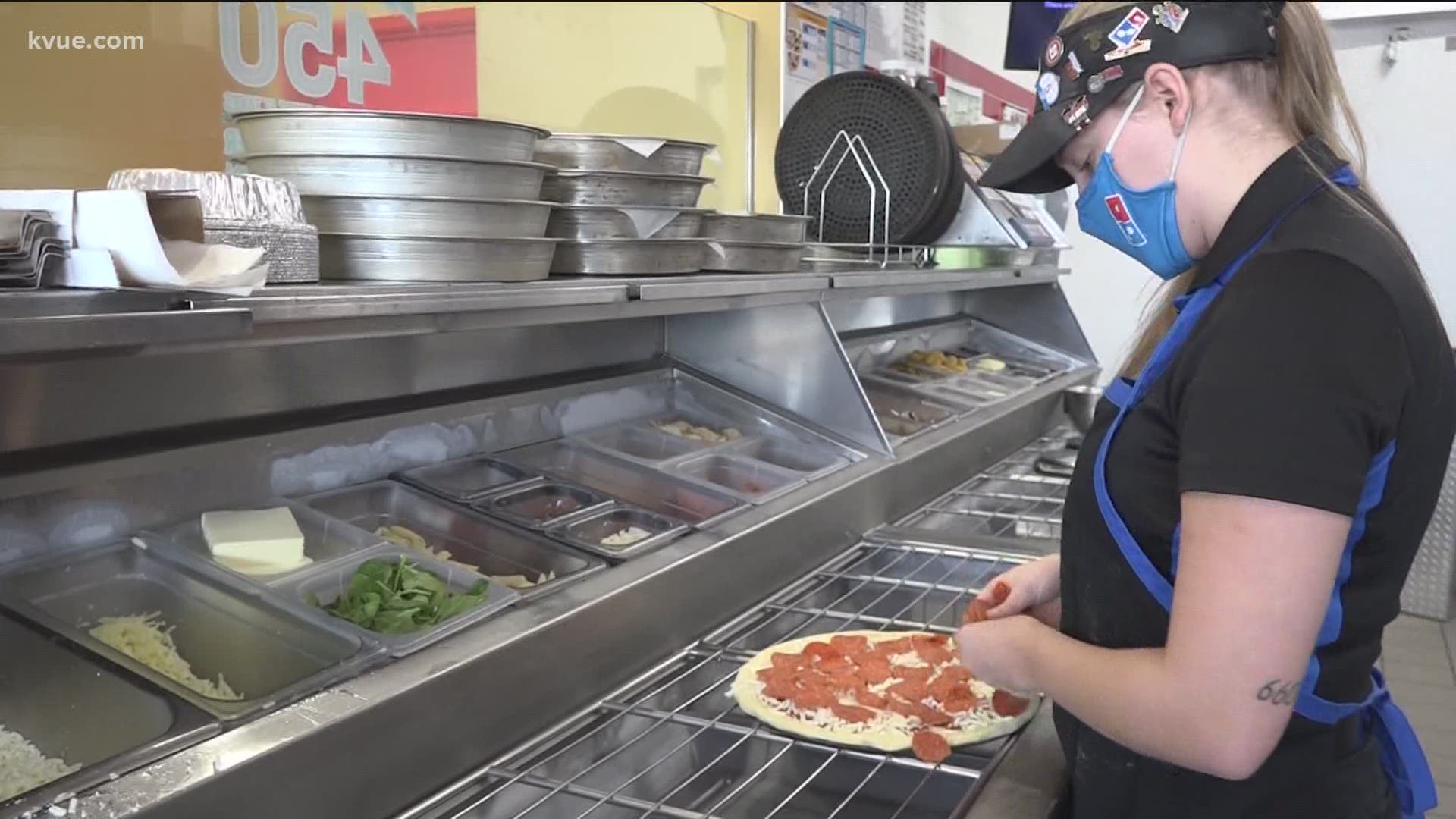 Austin's State-supported living center and Domino's Pizza have hundreds of openings in the Austin area.