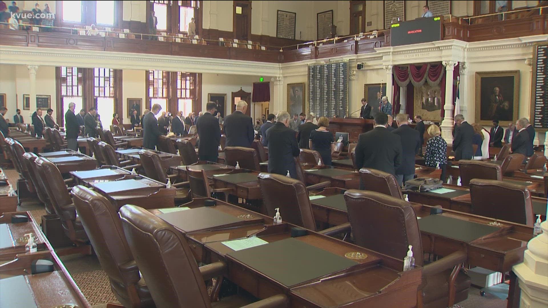 The 87th Texas Legislature's second special session started with a quorum, as Democrats are still in Washington D.C. trying to stop a Texas election reform bill.