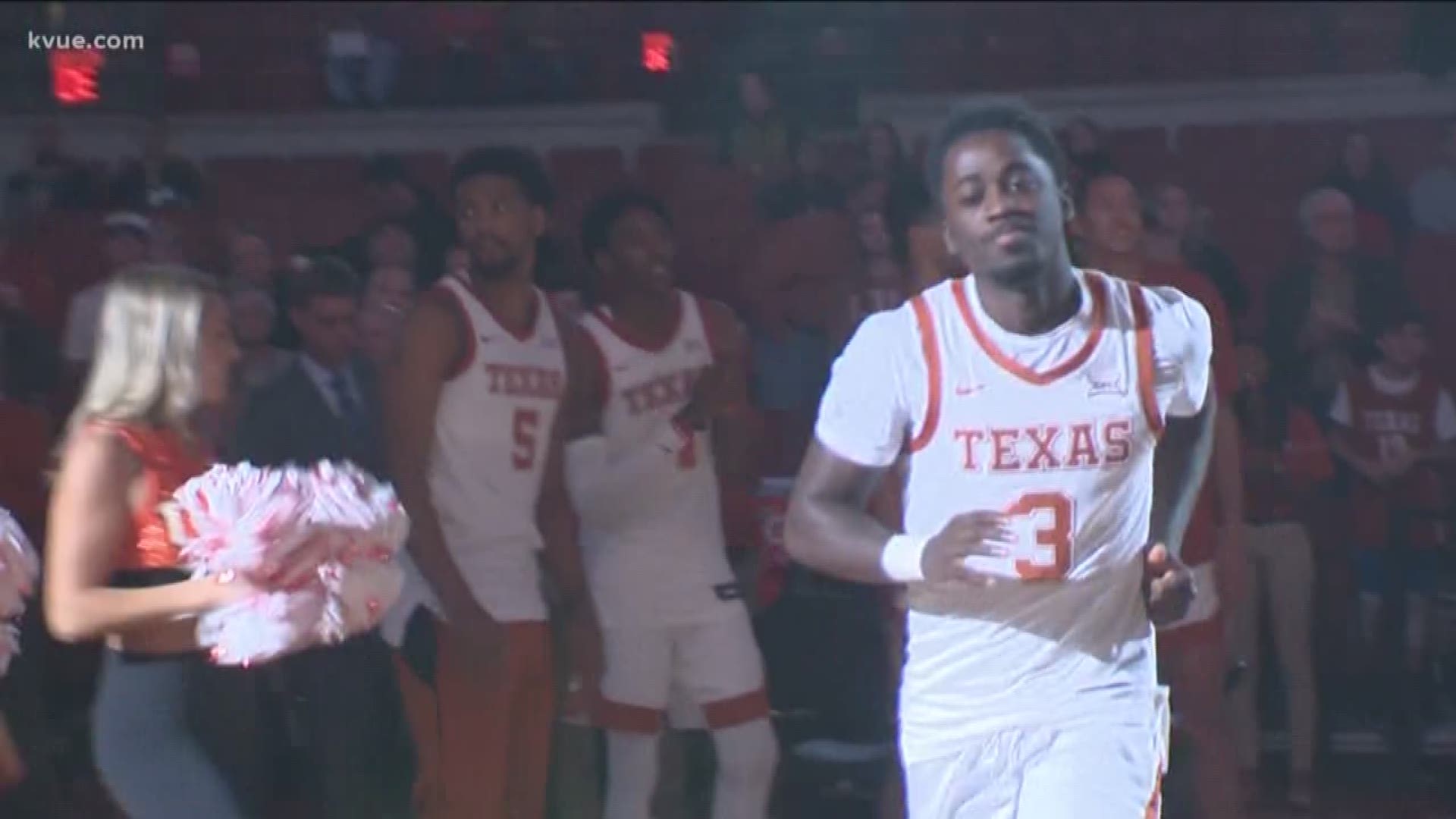 On what would have been the first day of NCAA March Madness, KVUE used a virtual online simulator to determine the outcome of "what could have been" for UT.