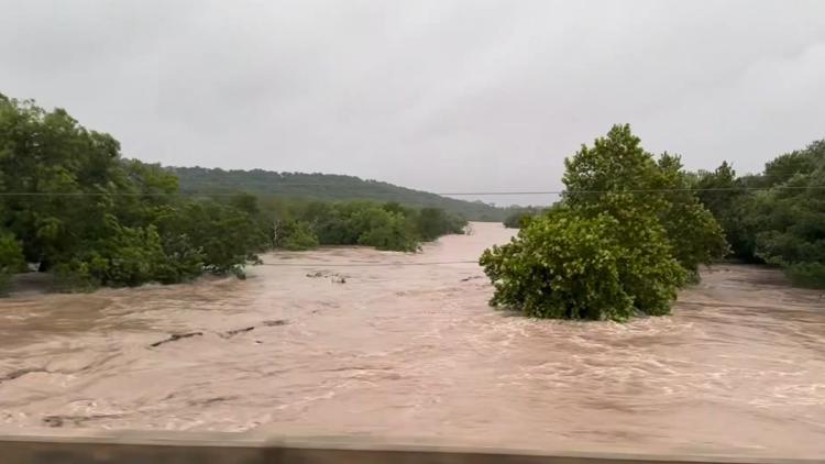 Dozens of water rescues as heavy rain floods parts of Central Texas