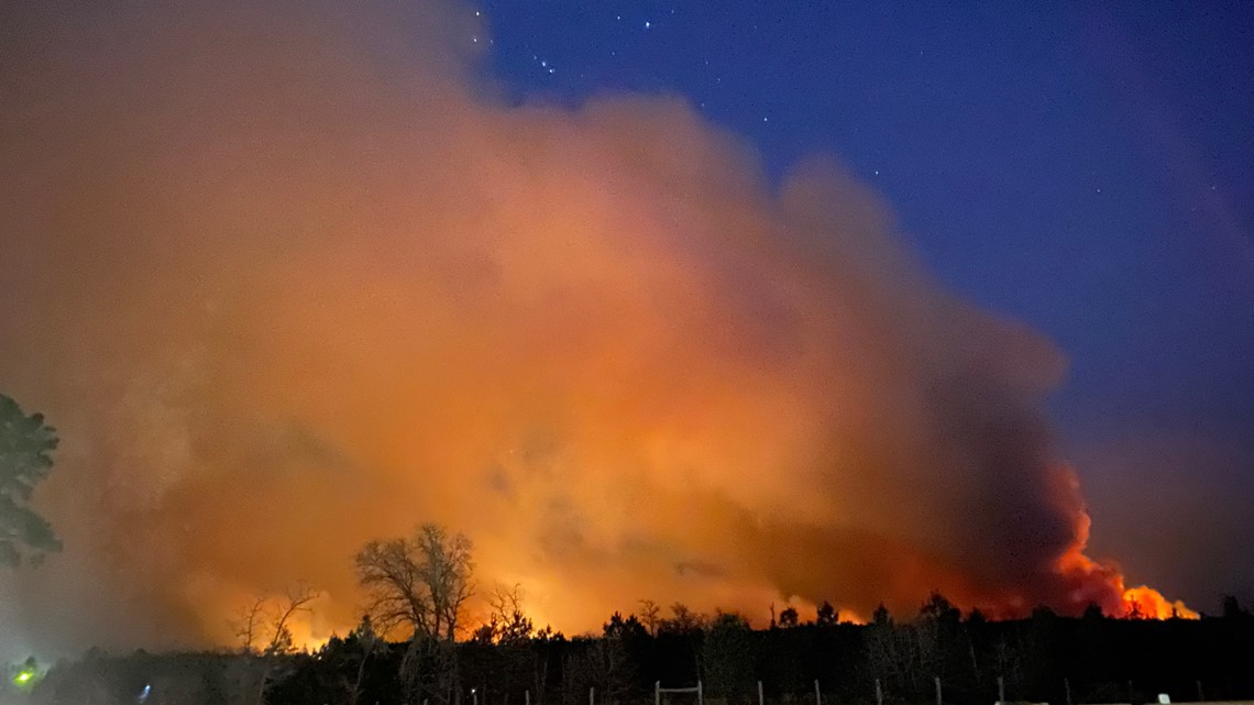 Wildfire at Bastrop State Park started from prescribed burn - Vimarsana News