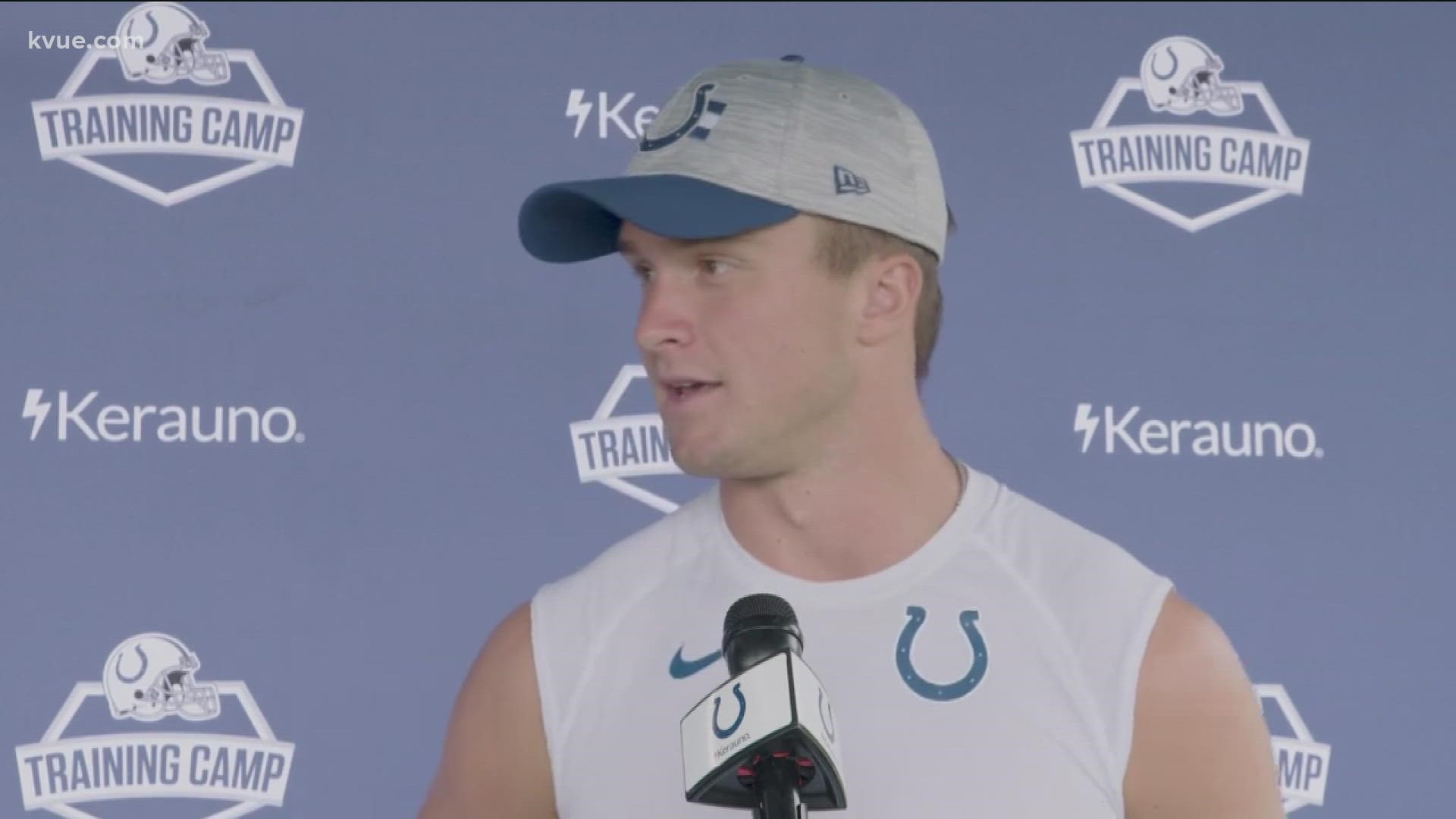 Sam Ehlinger is getting ready for his season with the Indianapolis Colts. He gave his insight on what makes the pros different from college football.