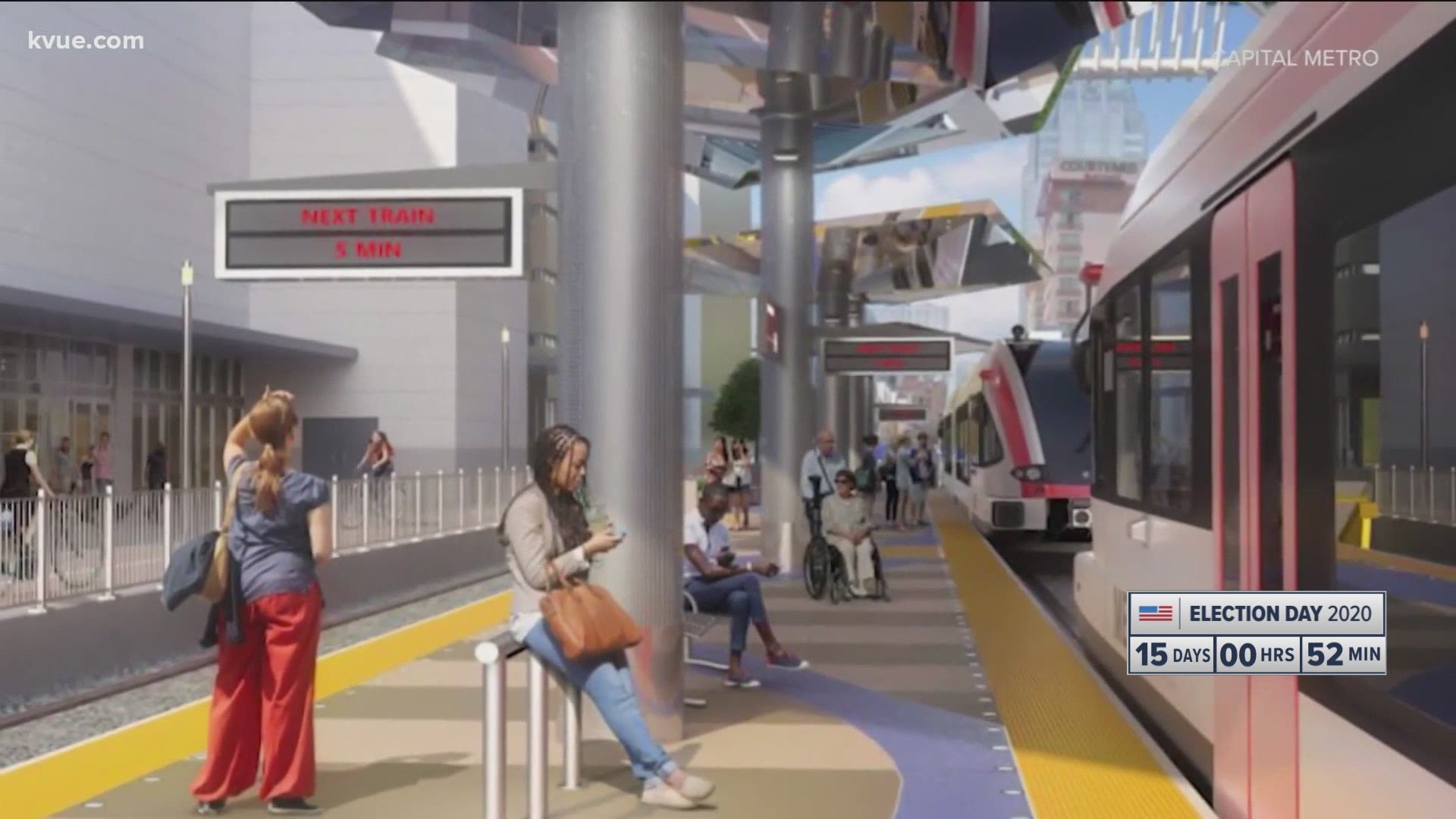 The station is opening about six months earlier than planned.
