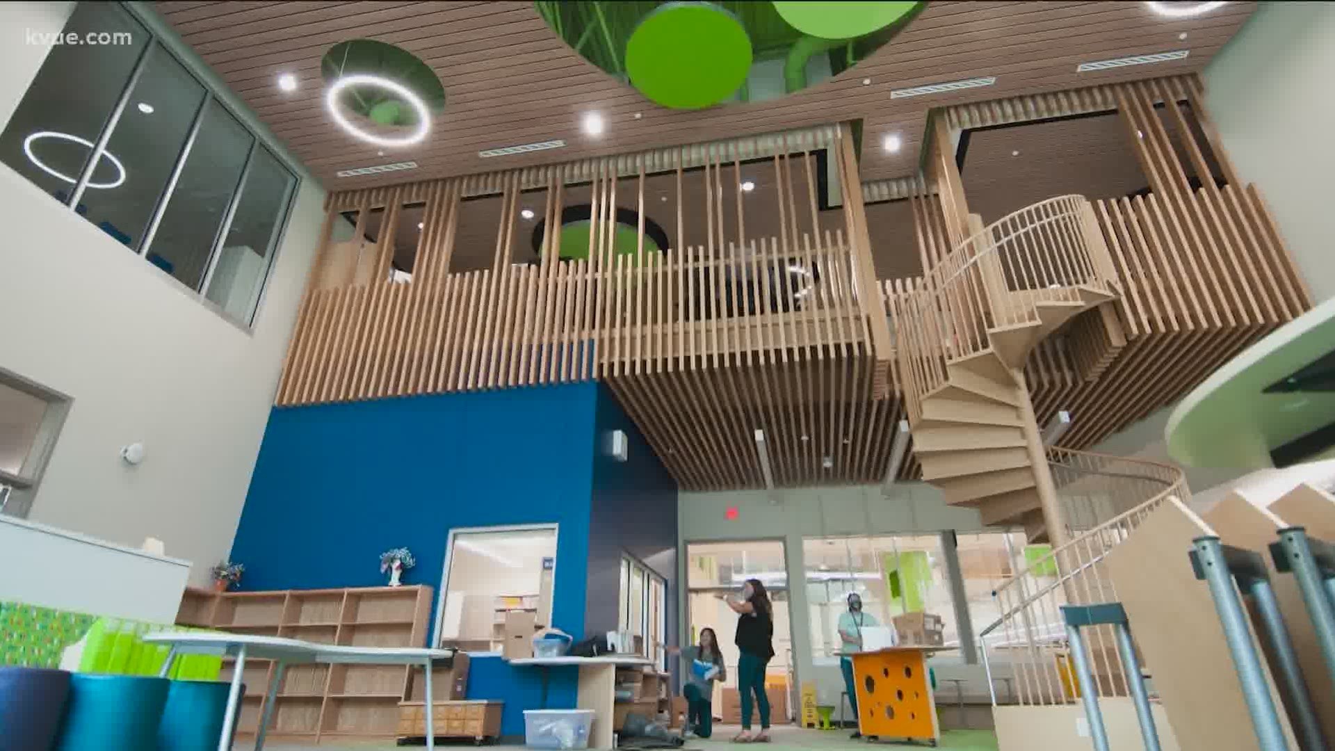 After two years of construction and now dealing with COVID-19 closures, Austin ISD's newest modern elementary is ready to welcome students.