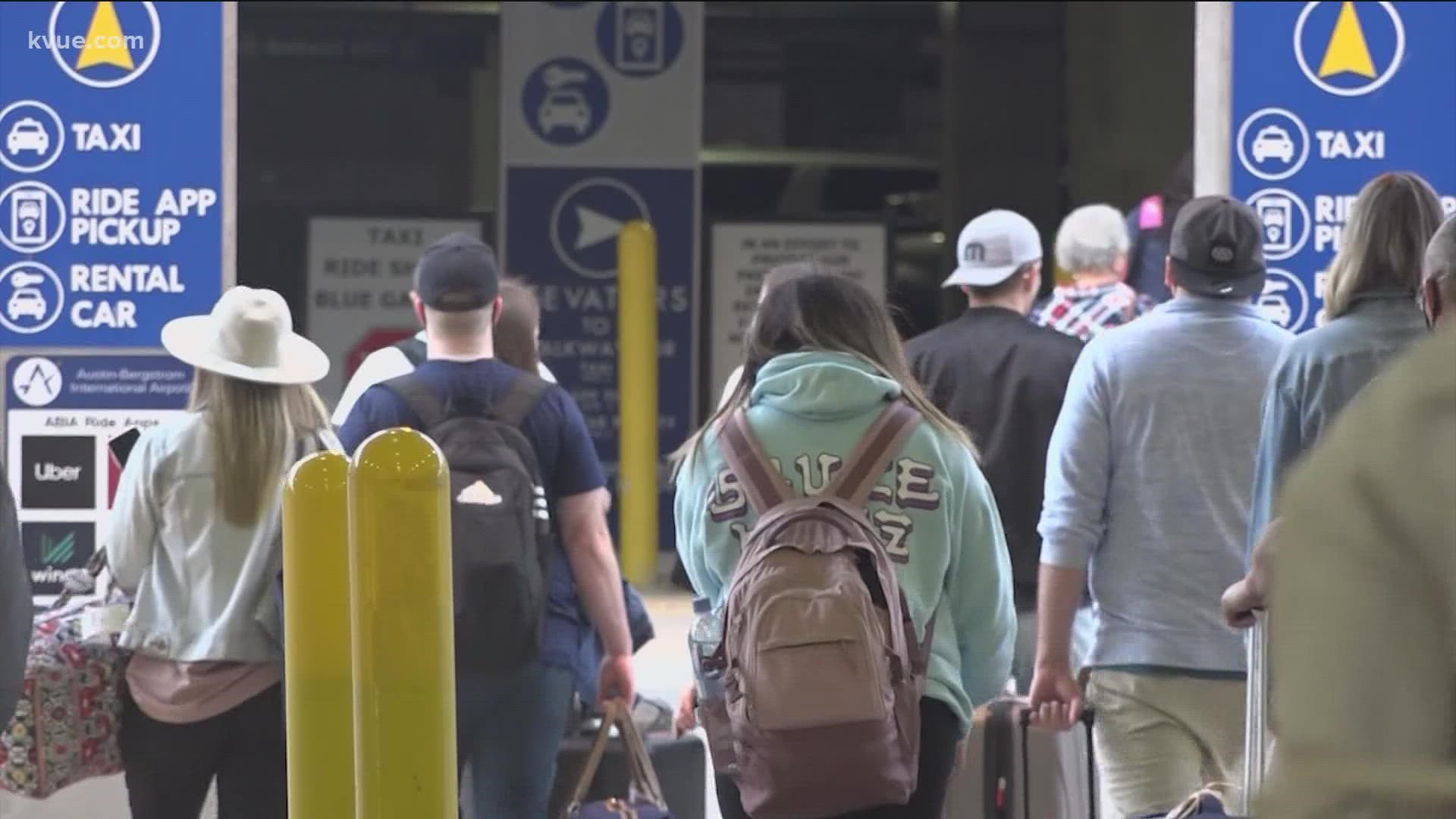 The TSA is expecting to screen 24,500 flyers at the Austin airport on Thursday. That indicates it's going to be a busy Labor Day weekend.