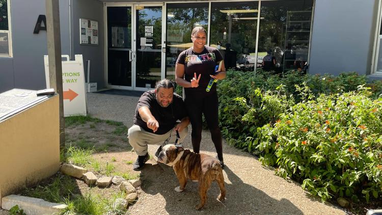 'Tearful and full of joy' | Dog from California reunited with family 4 years later in Texas
