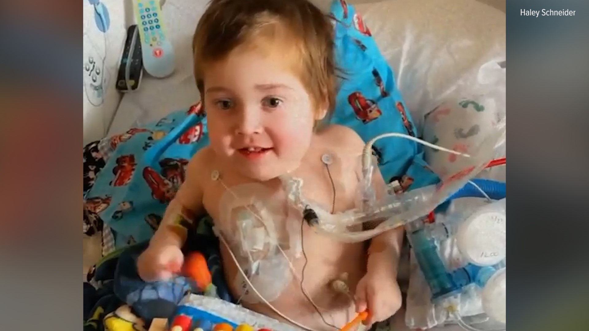 5-year-old Noah Schnieder has been battling cystic fibrosis since he was born. His mother was prepared for the worst when he got COVID-19.