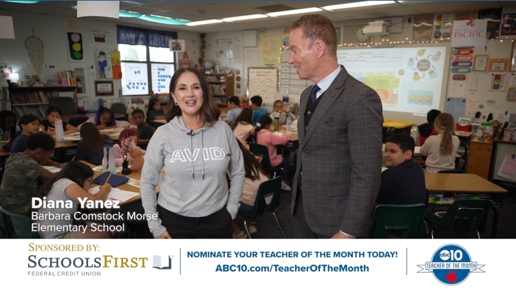 Sacramento's Diana Yanez-Pittenger named Teacher of the Month for October 2026
