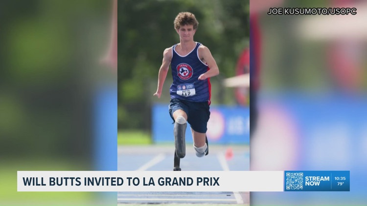 East Texas athlete with rare condition heads to Los Angeles Grand Prix