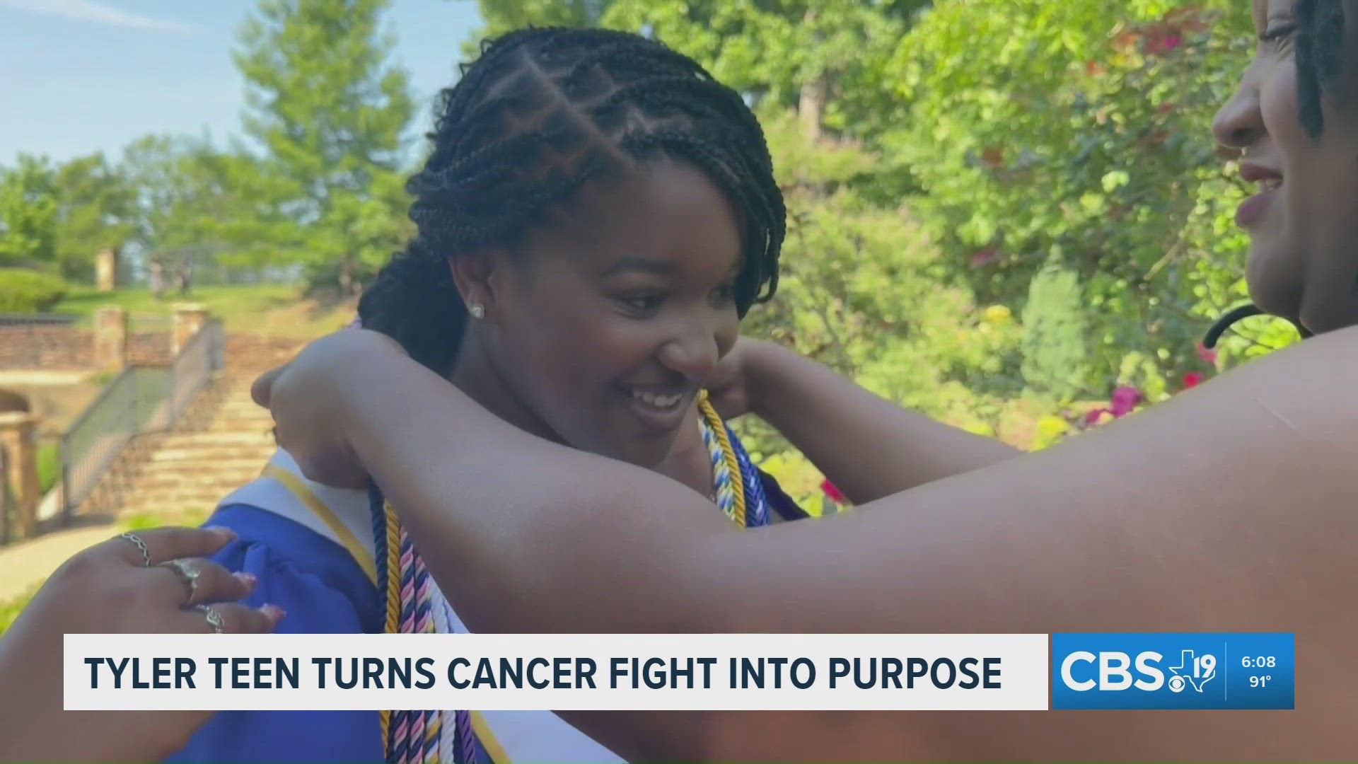 Landyn Reyes Texas teen celebrates high school graduation after surviving cancer ...