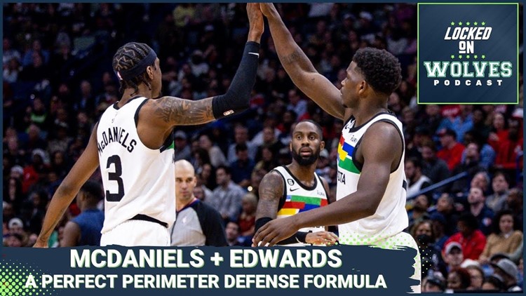 Timberwolves' Anthony Edwards, Jaden McDaniels tandem defensive ceiling is enormous + Lakers preview
