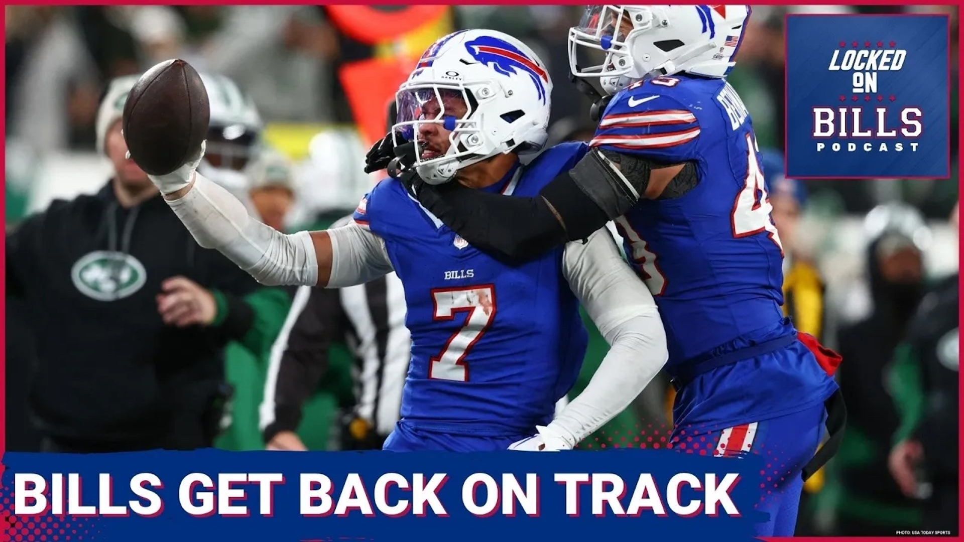 The Buffalo Bills got back on track with a 23-20 win over the New York Jets on Monda Night Football.