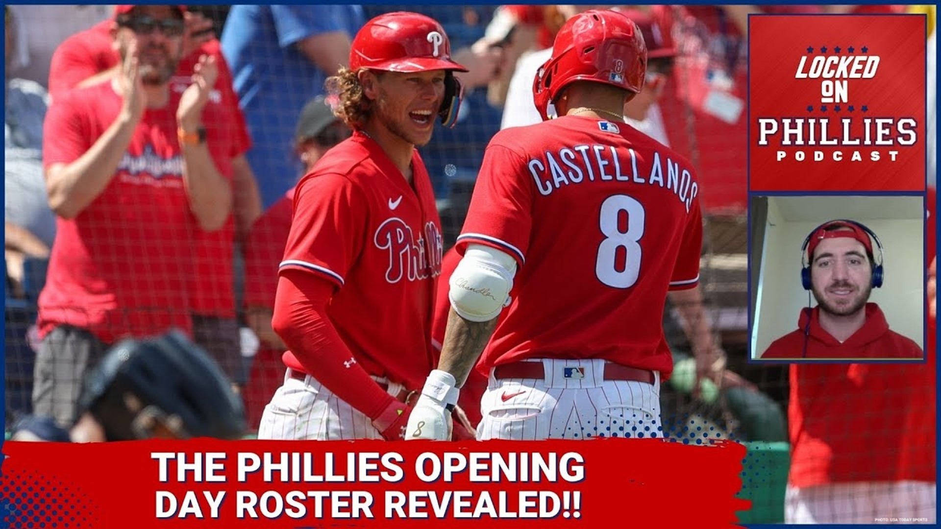 Here is the Philadelphia Phillies 2023 Opening Day roster