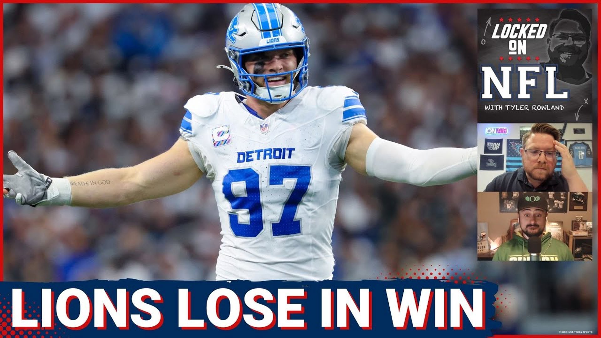 Detroit Lions Aidan Hutchinson OUT FOR SEASON, Lamar Jackson Bests ...