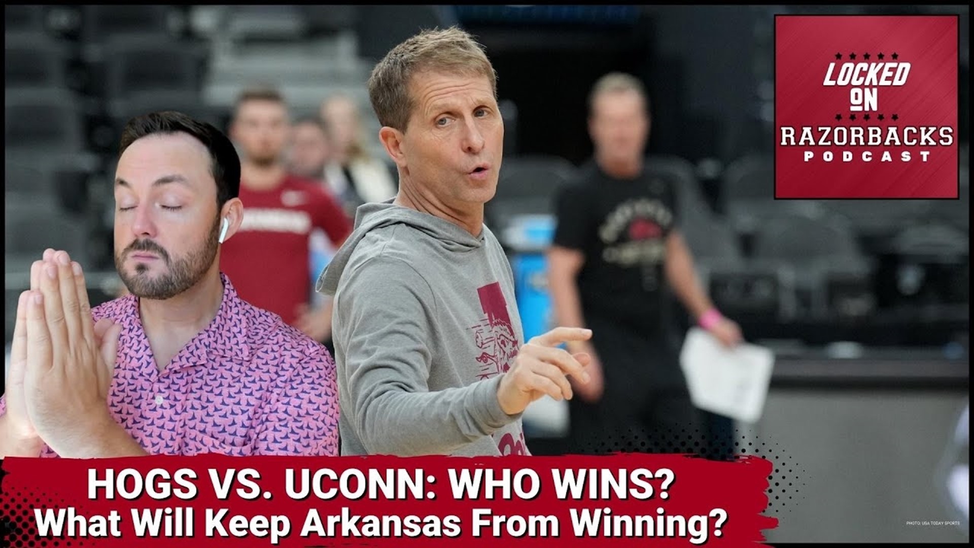 Arkansas is facing off against the UConn Huskies in Las Vegas with a chance at the Elite 8 on the line. How can the Hogs beat another really tough team?