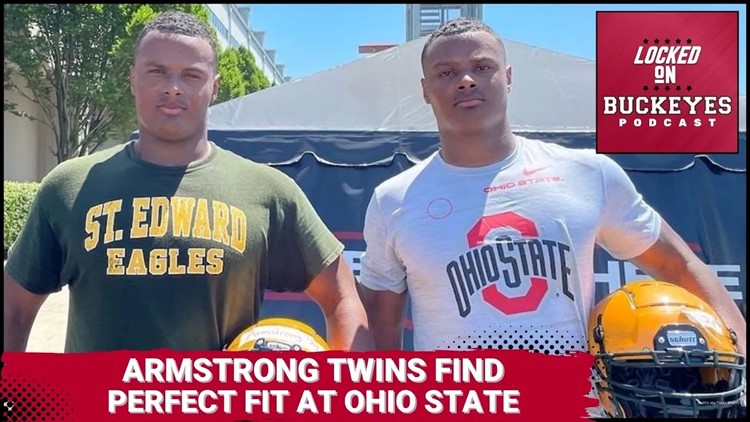 Twin OL Deontae & Devontae Armstrong Commit to Ohio State! | Locked on Buckeyes