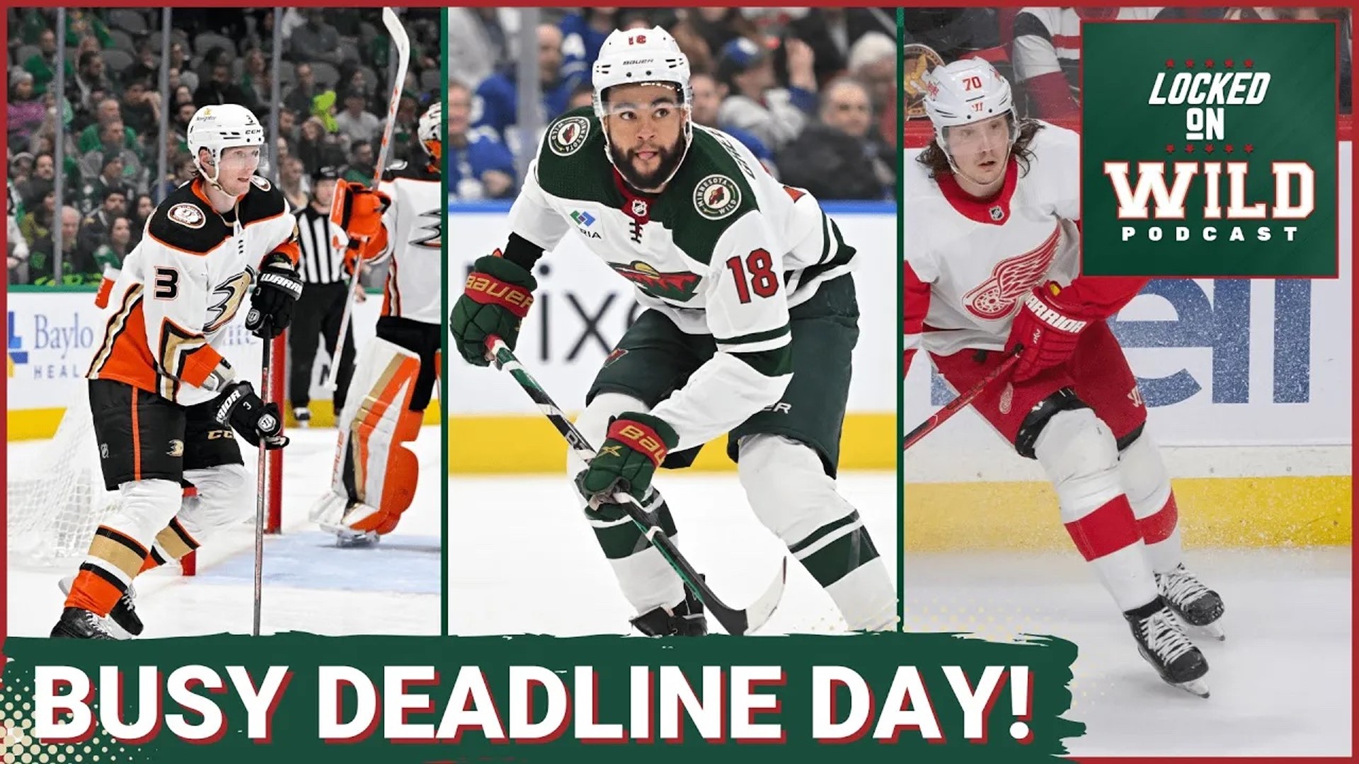 On today's episode of Locked on Wild, we break down the Deadline Day moves by Bill Guerin that saw him send Jordan Greenway to Buffalo and acquire a couple veterans.