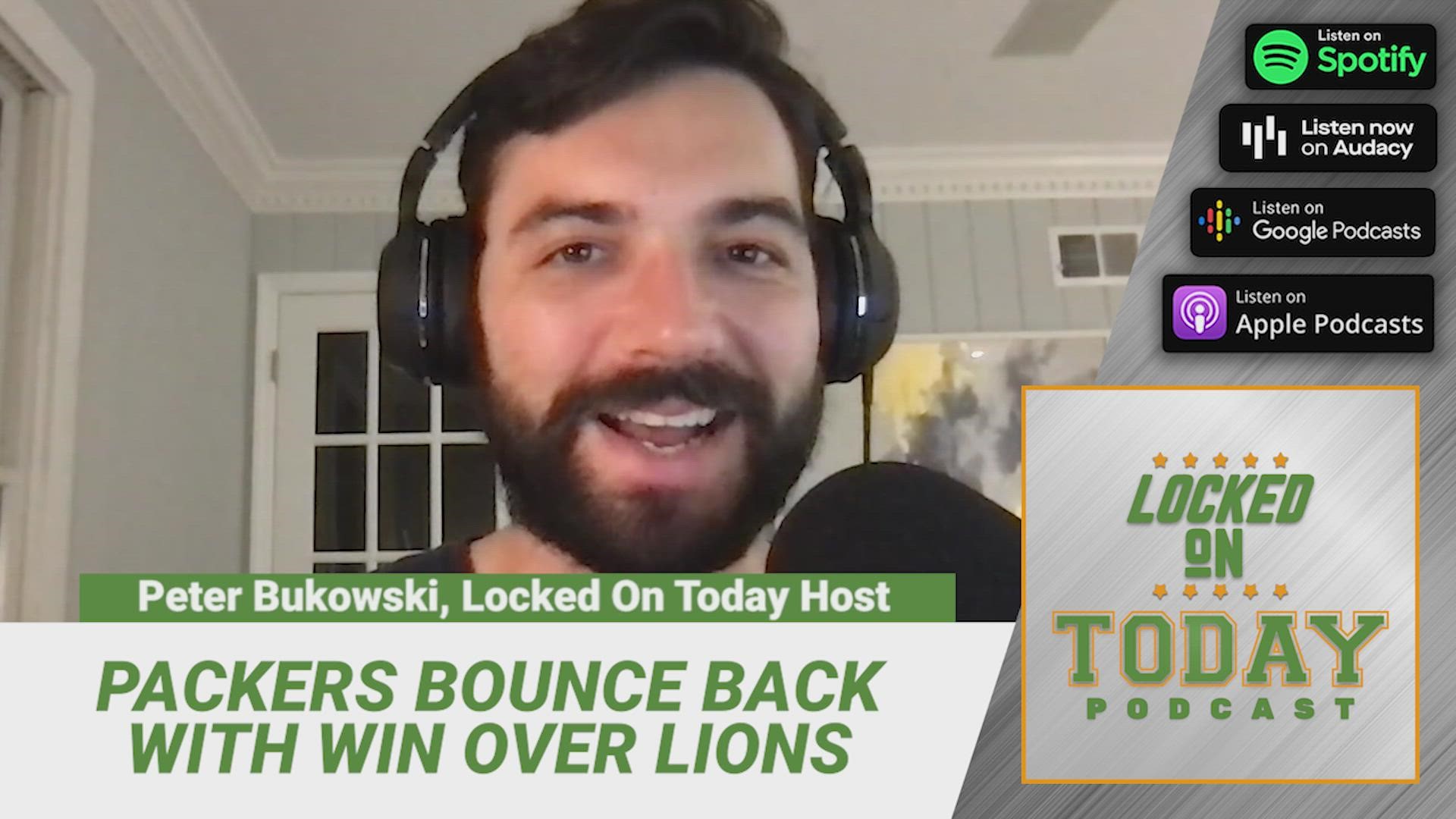 After a brutal Week 1 loss, the Packers bounced back in a big way in Week 2 over the Lions. Matt Dery of Locked On Lions joins Peter Bukowski to break down the game.