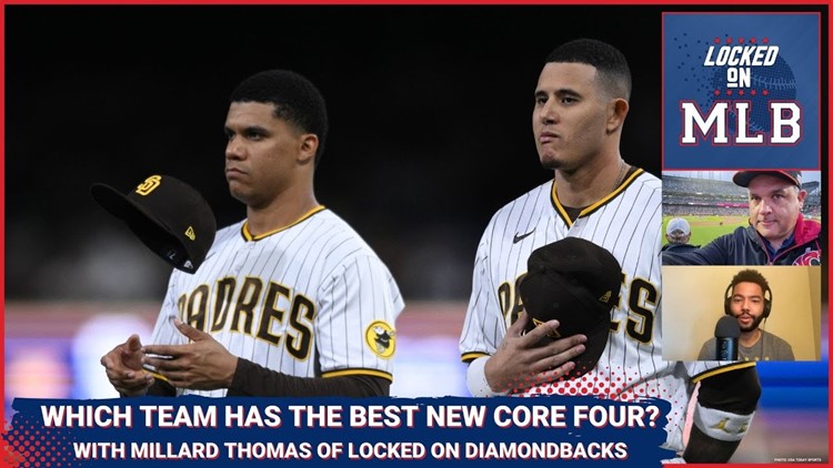 Locked on MLB- The Best New Core Fours with Millard Thomas of Locked on Diamondbacks