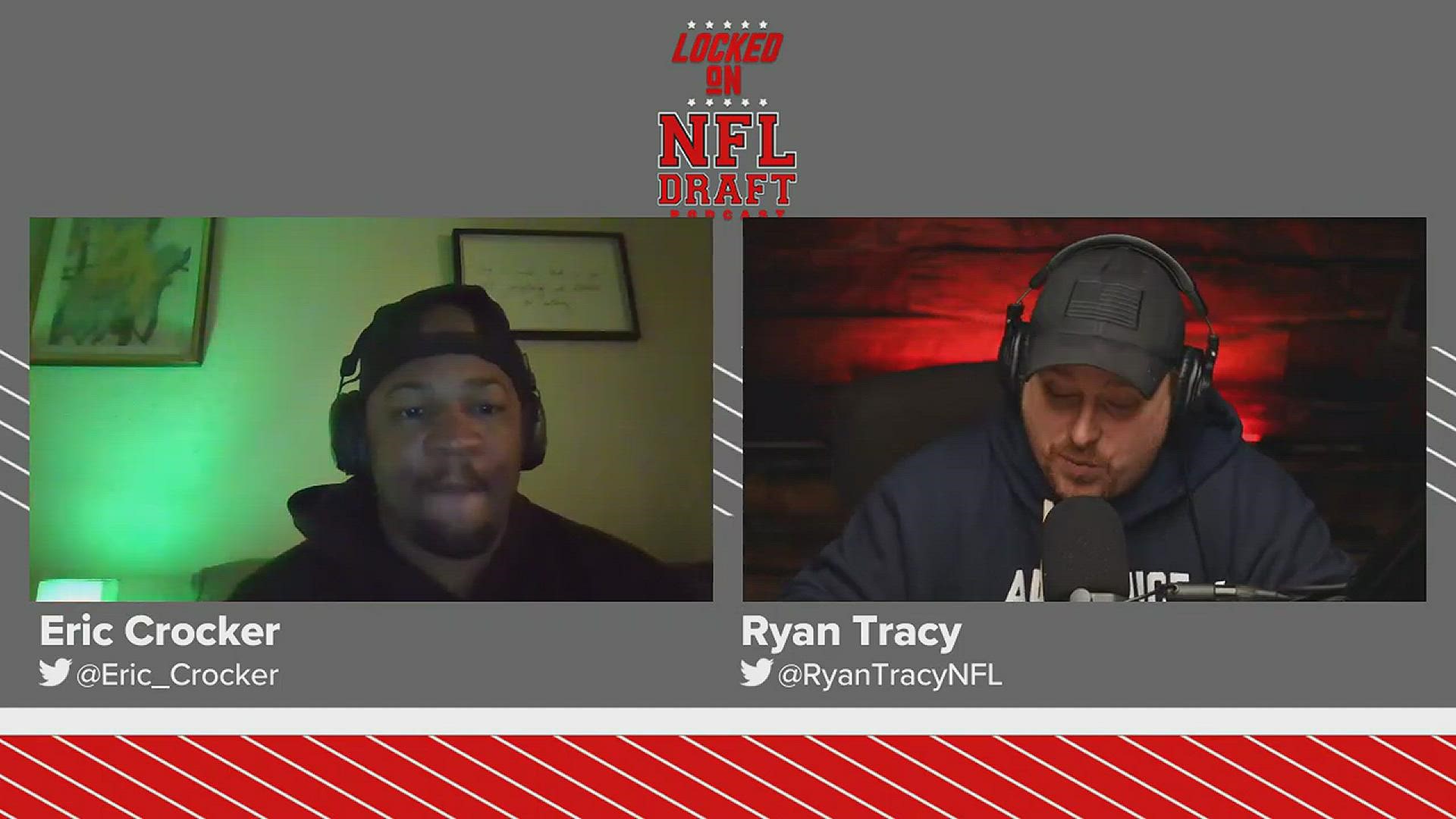 Eric Crocker, former NFL cornerback and Ryan Tracy, Founder of Rogue Analytics & Personnel Consulting bring the NFL Draft to life every day with insight and analysis