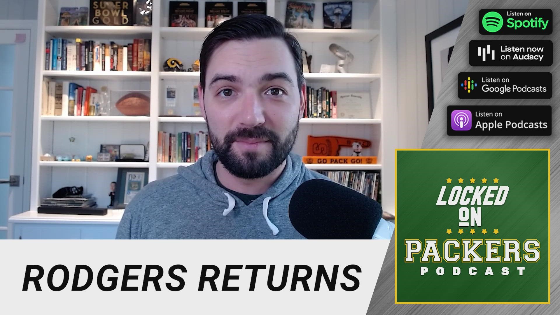 Locked On Packers host Peter Bukowski reacts to the news that Aaron Rodgers and the Packers have agreed to a new four-year deal.