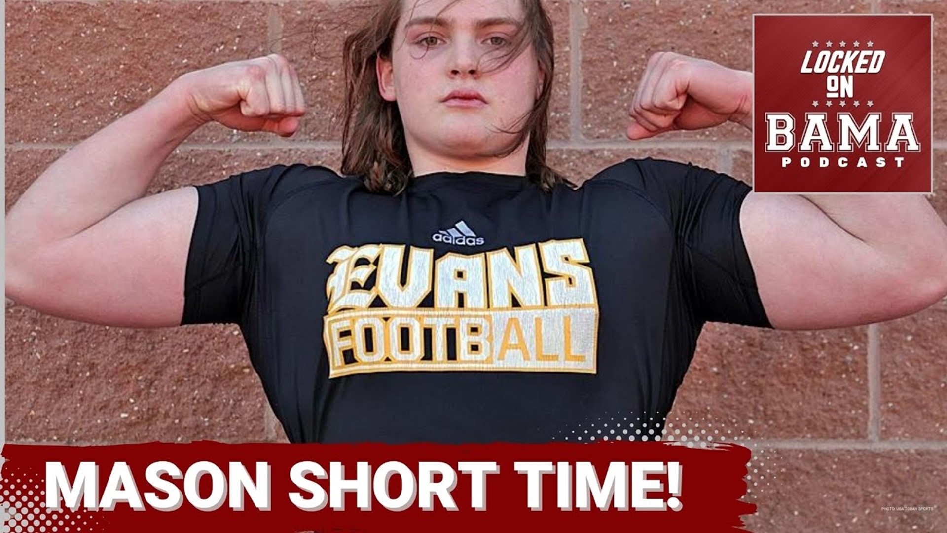 Monstrous 2025 offensive lineman Mason Short commits to play for the Alabama Crimson Tide!