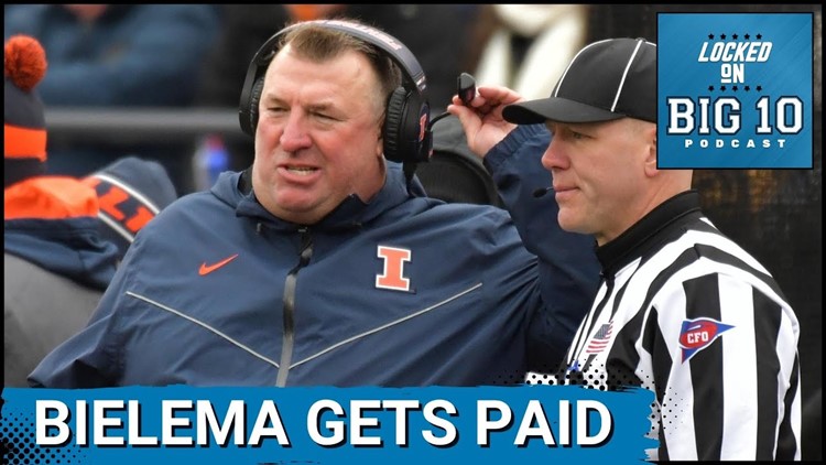 Bret Bielema Becomes the Next Big Ten Coach To Get Paid | Locked On Big 10 Podcast