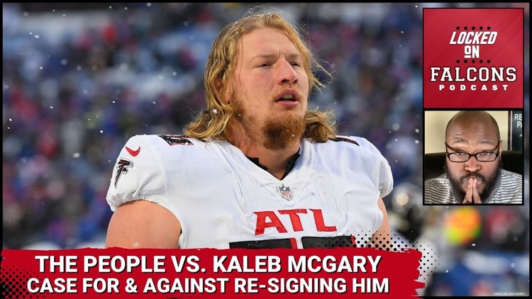 Case for and against the Atlanta Falcons keeping free agent OT Kaleb McGary