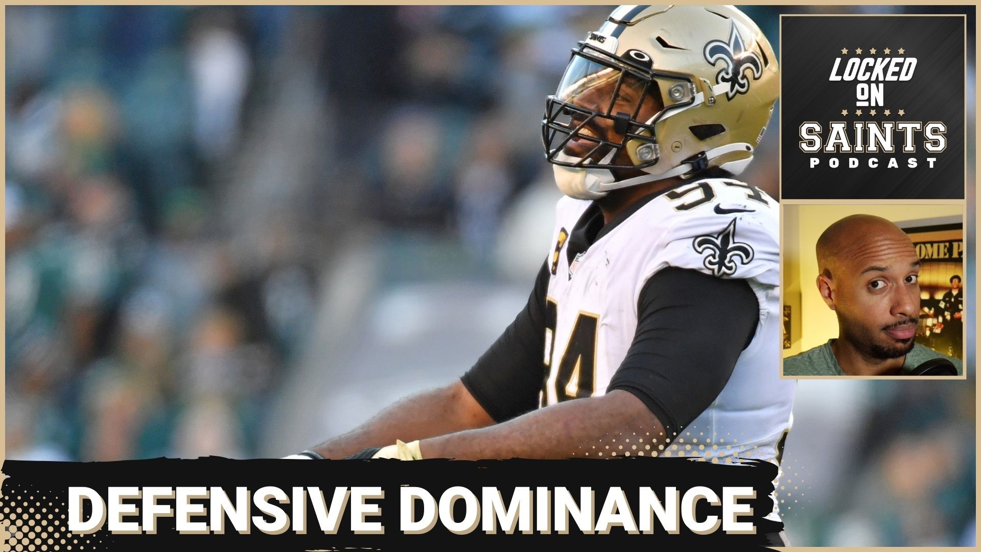 Chauncey Gardner-Johnson sacks Mac - New Orleans Saints