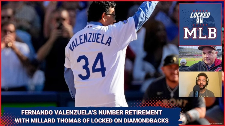 Locked on MLB - Fernando Valenzuela and Retiring Numbers with Millard Thomas