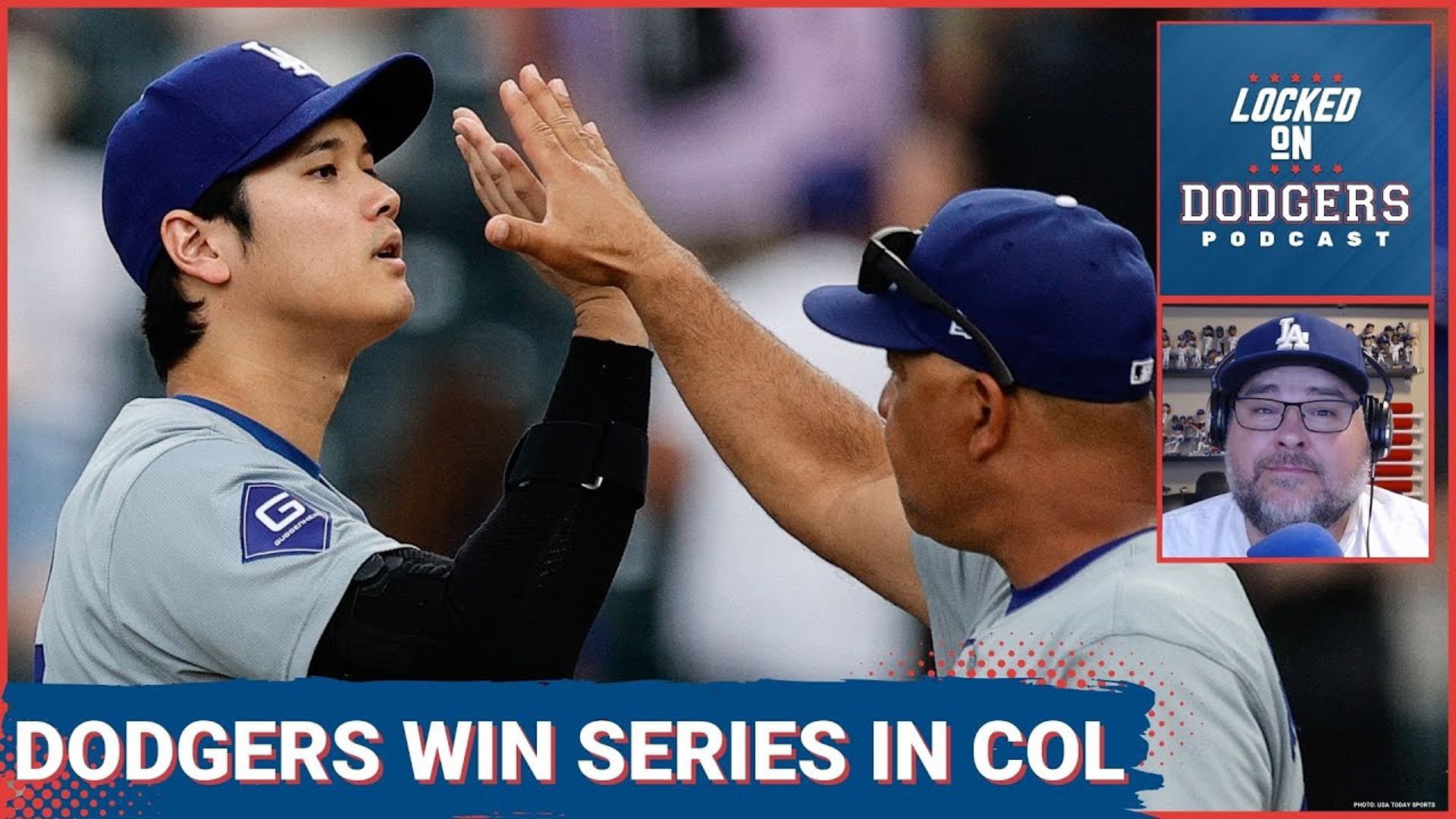 The Los Angeles Dodgers beat the Rockies 5-3 on Thursday afternoon to complete the 3-1 series win in Colorado.
