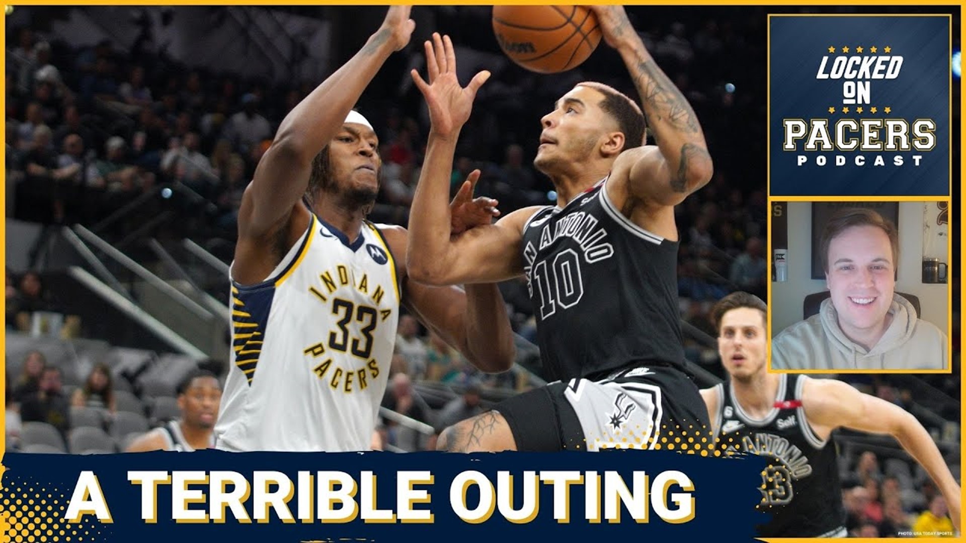 The Indiana Pacers had one of their worst outings of the season against the San Antonio Spurs.