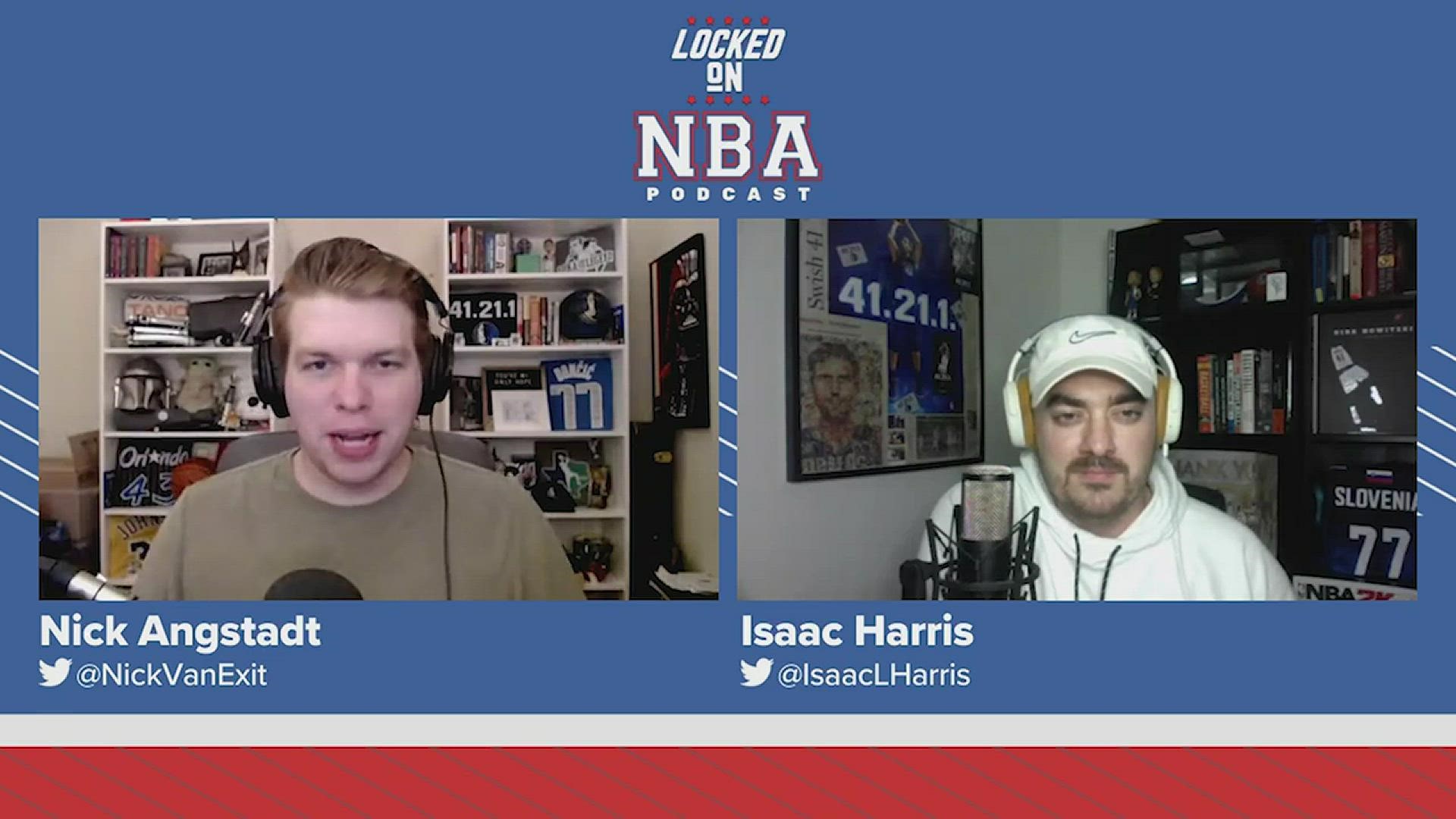 Nick Angstadt & Isaac Harris ( @Locked On Mavericks ) breakdown the night around the NBA.
