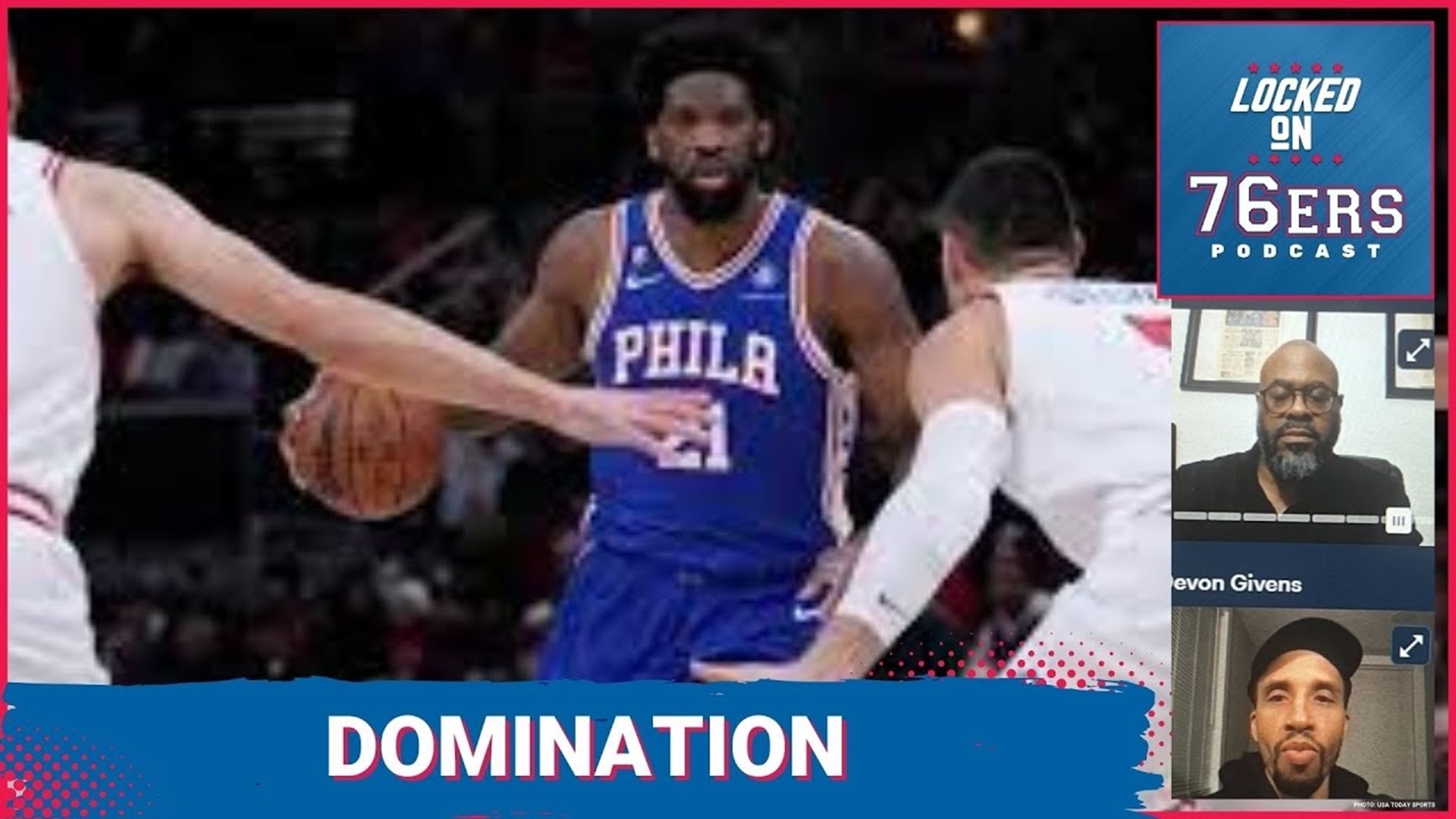 The 76ers defeated the Chicago Bulls 116-91 in Wednesday night's game at United Center, but Joel Embiid didn't play in the second half due to calf tightness.