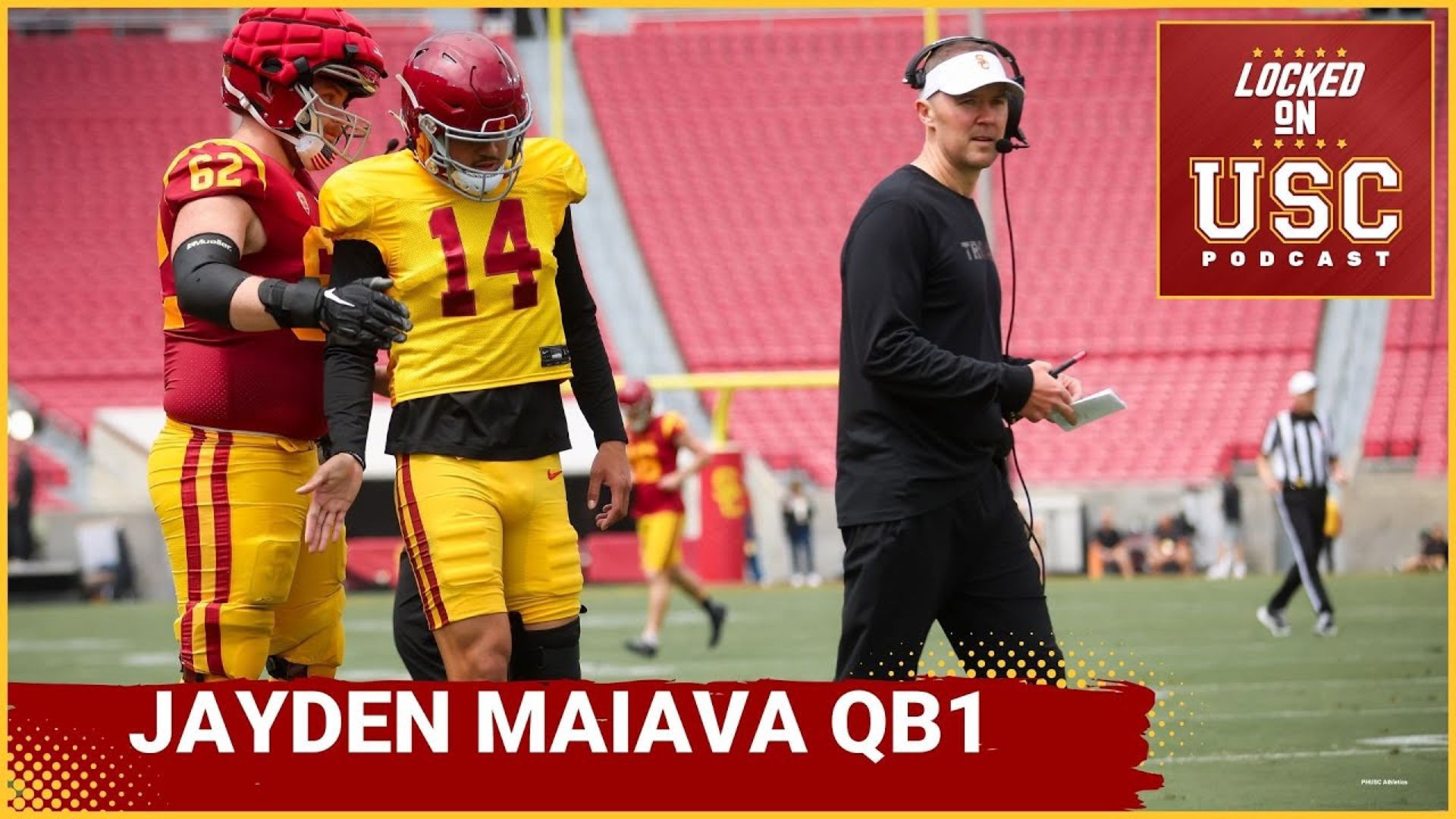 USC has a new QB1. Lincoln Riley said Jayden Maiava has continued his improvement and that it's his time to start when the Trojans host the Nebraska Cornhuskers.