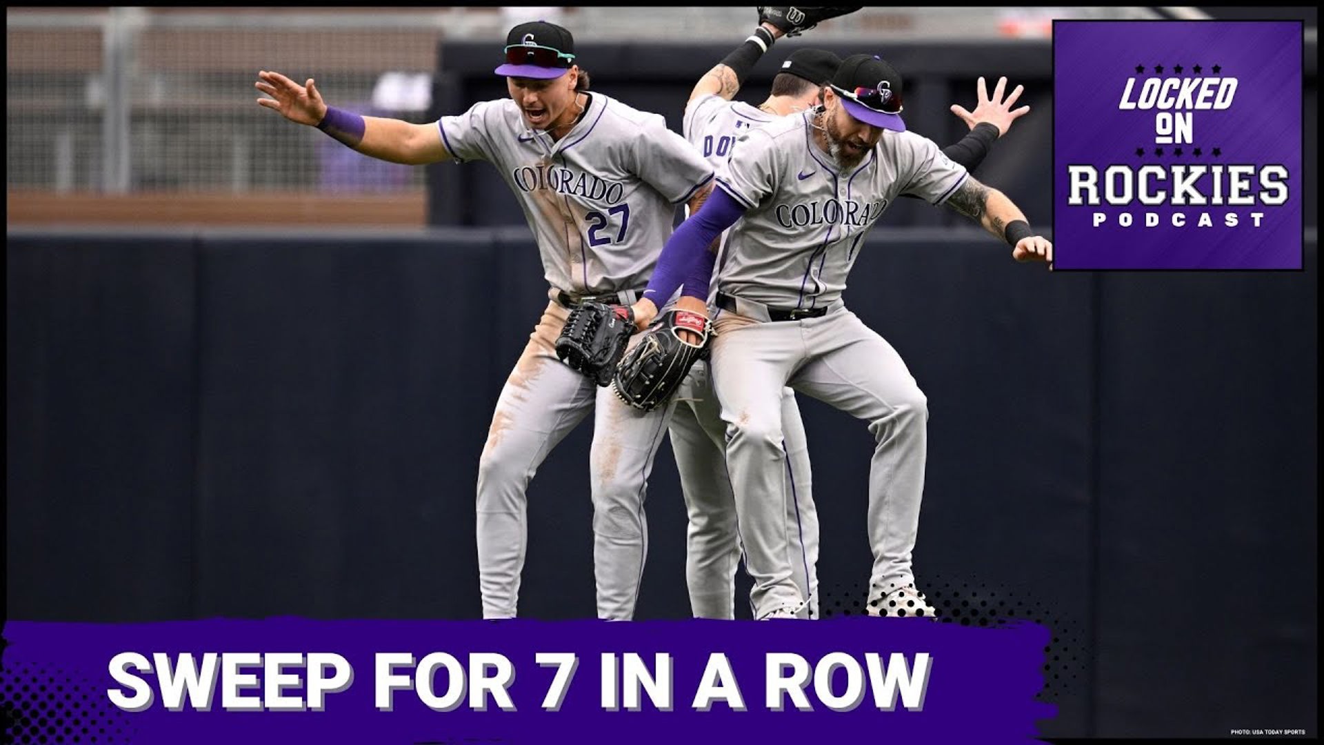 The Rockies winning streak hits seven as the team sweeps the Padres. What is working for the Rockies right now during this stretch?