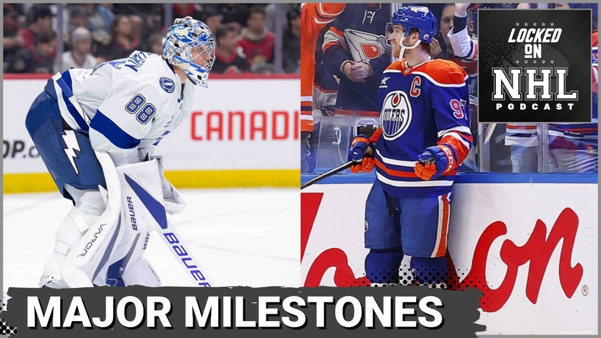 Connor McDavid of the Edmonton Oilers reached the 1,000 point milestone for his NHL career, becoming the fourth fastest player to reach that mark.