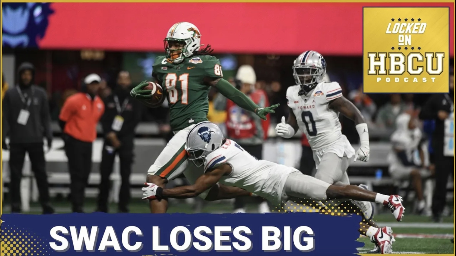 The SWAC is the biggest losers in the Celebration Bowl rescheduling. Caleb Snowden & Jamarion Stubbs are 1st team All Americans after NCAA Track & Field Championship